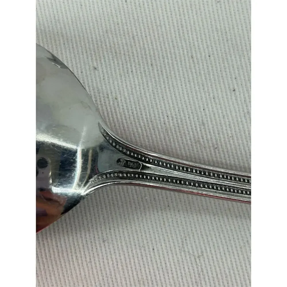 Vintage Salem Stainless Steel Flatware Set Beaded Edge Japan